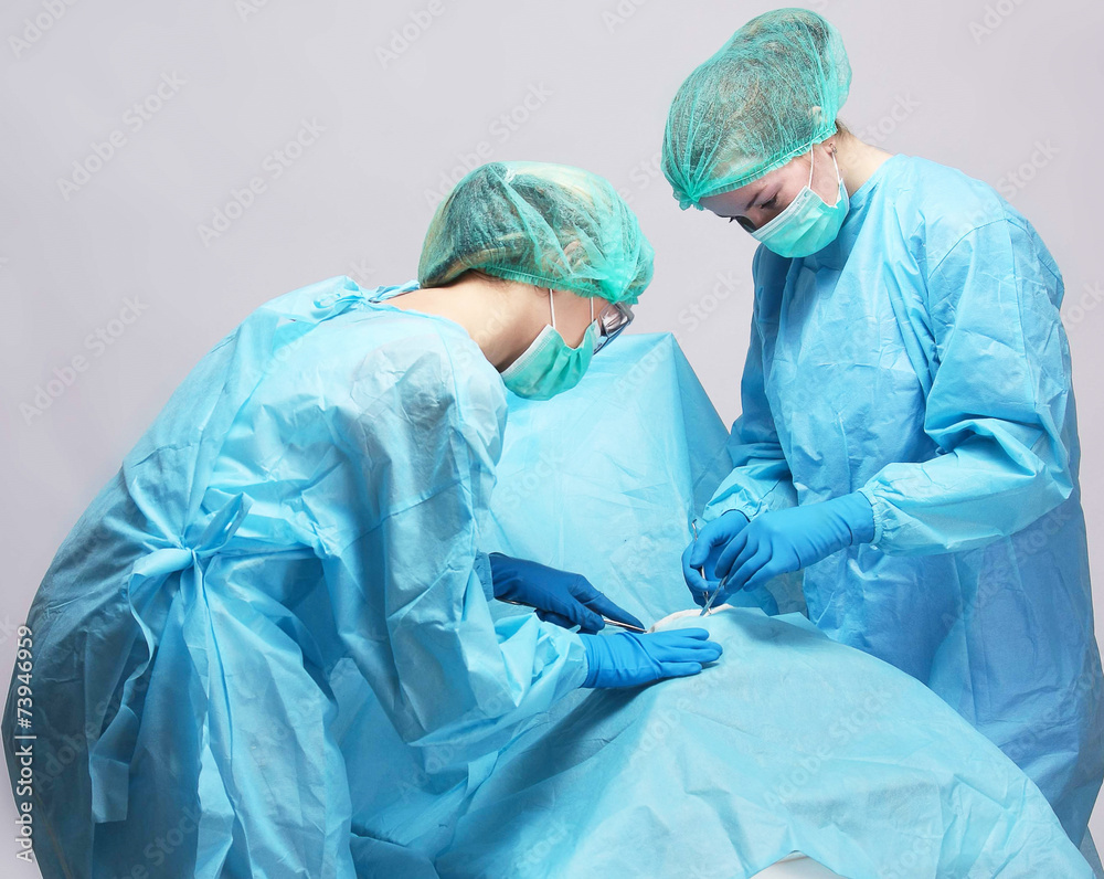 Operating a patient Operating a patient