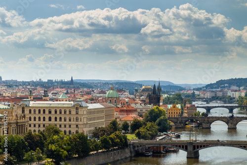 Bridge and rooftops of Prague © Vivida Photo PC