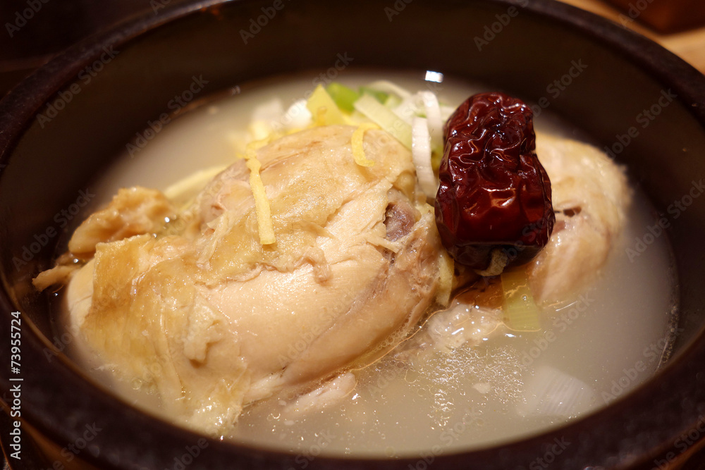 参鶏湯 参鶏湯