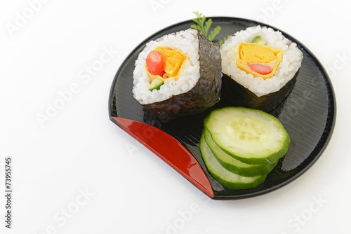 美味しそうな巻き寿司