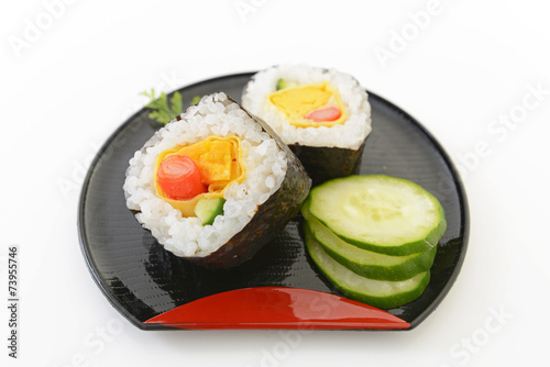 美味しそうな巻き寿司