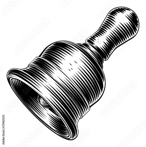 Vintage bell icon