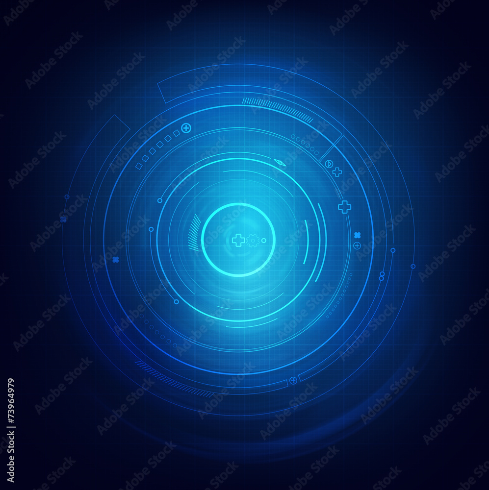 Technology futuristic digital background Technology futuristic digital background