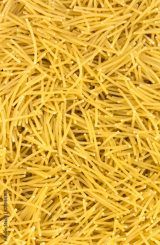 raw pasta background close up