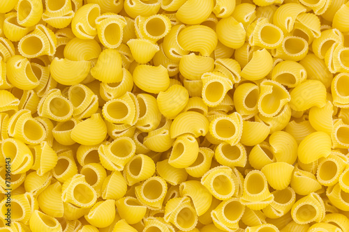 raw pasta background close up