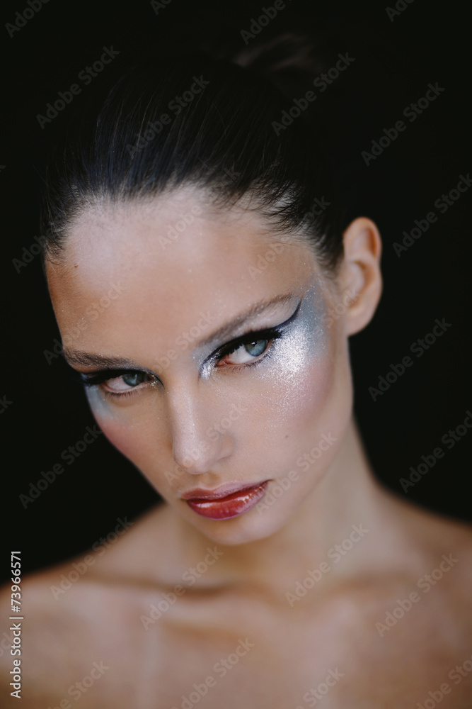 Fashion Make Up Woman Portrait