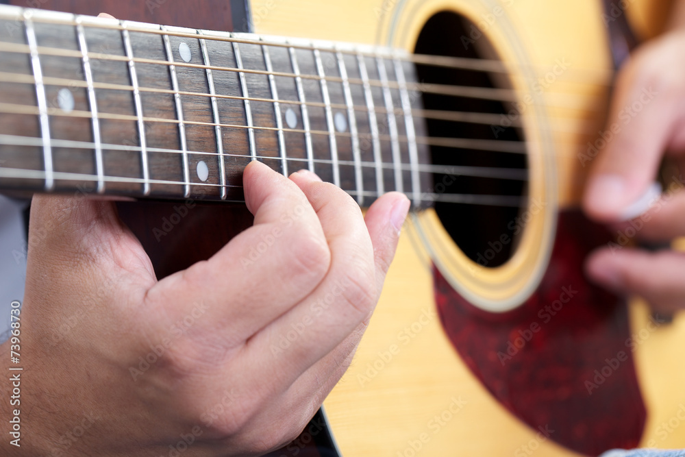 Fototapeta premium guitar close up