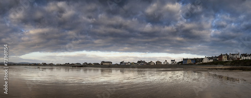 Panorama landscape of drama...