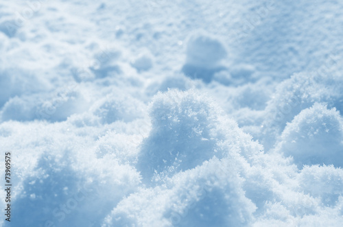 Canvas-taulu Background of snow lumps