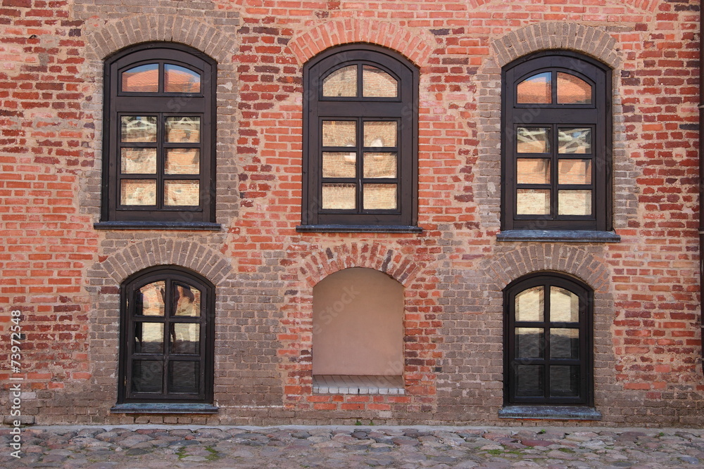 Obraz premium Castle of the XVI century in Mir, Belarus