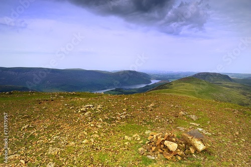 Red Pike down to the Ennerdale Valley photo