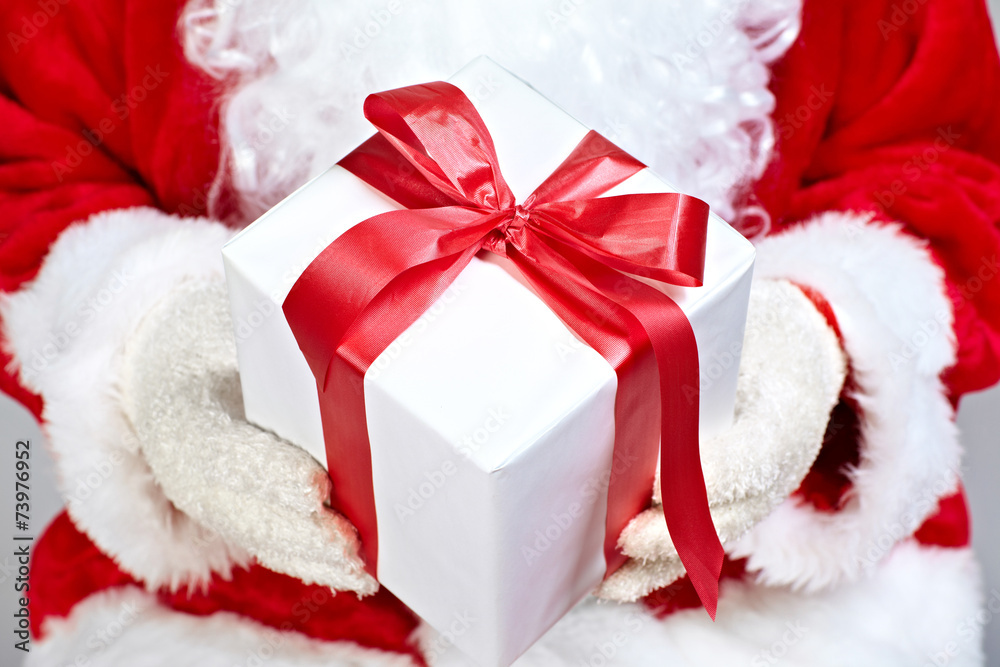 Christmas Santa Claus with gift Christmas Santa Claus with gift