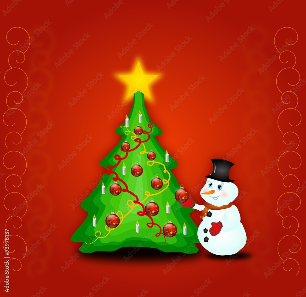 Christmas tree Christmas tree