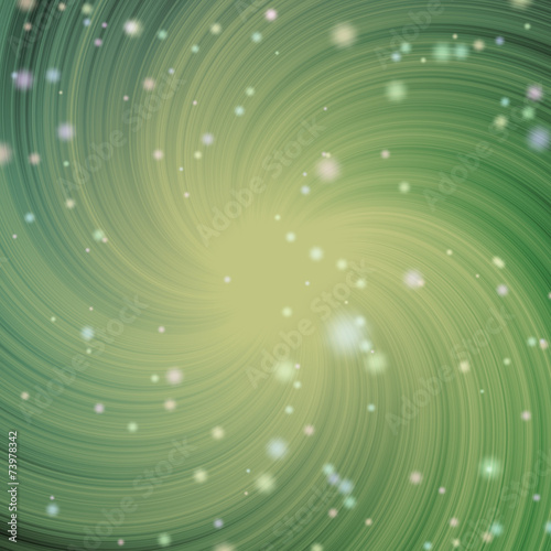 Obraz na płótnie texture of green burst star in space w salonie