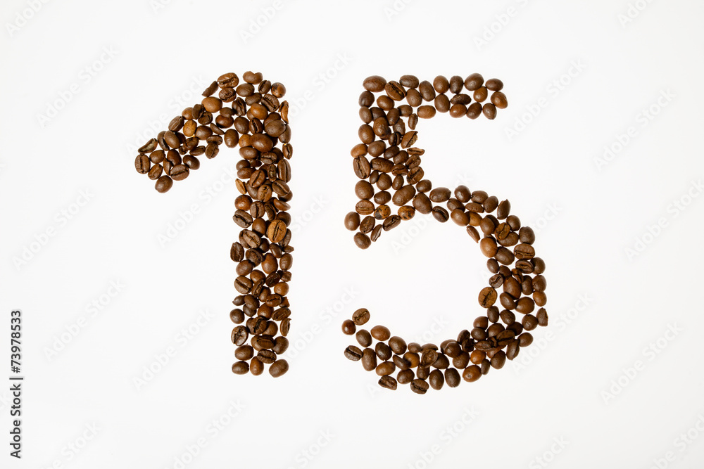number from coffee beans number from coffee beans