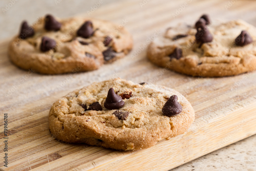 fresh backed chocolate chip cookies fresh backed chocolate chip cookies