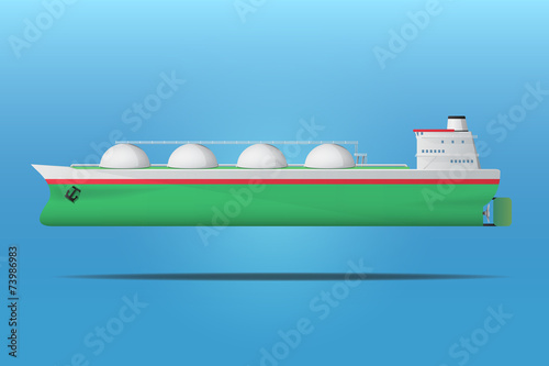 Gas ore tanker