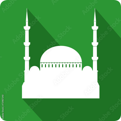 Mosque, vector illustration