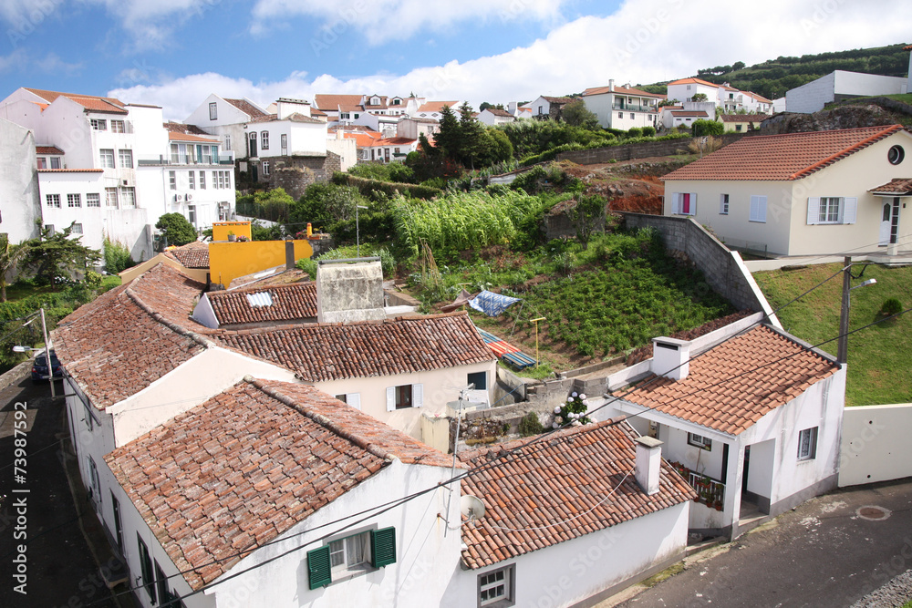 Açores - Sao Miguel - maisons typiques de Nordeste
