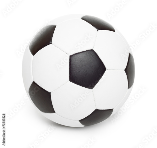 soccer ball object on white © soleg