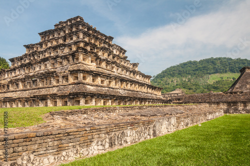 Pyramid of the Niches, El Tajin, Veracruz (Mexico) photo