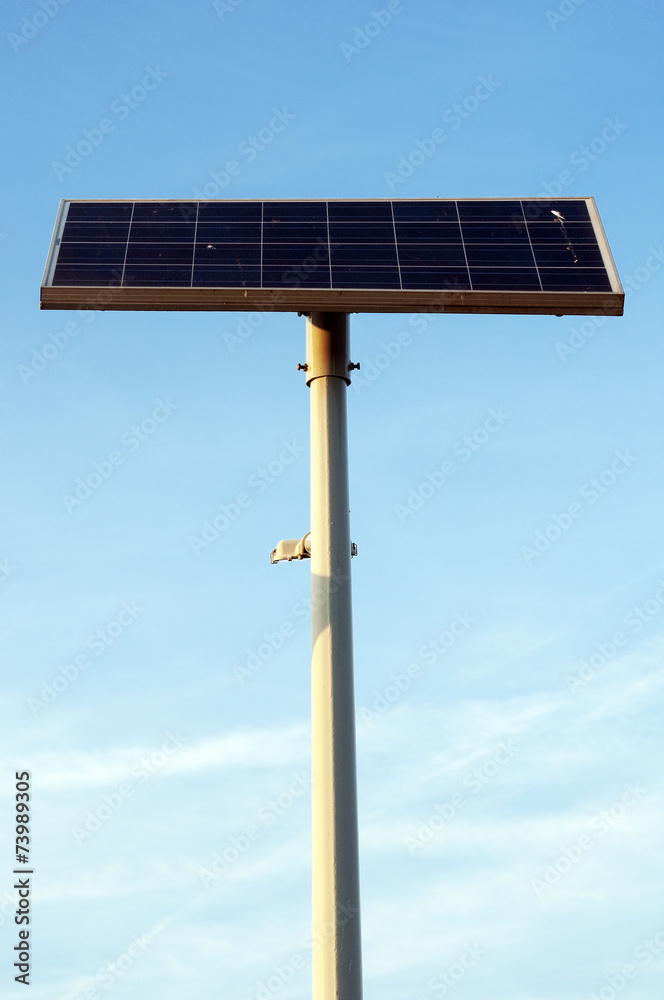 Obraz premium street lighting, solar energy