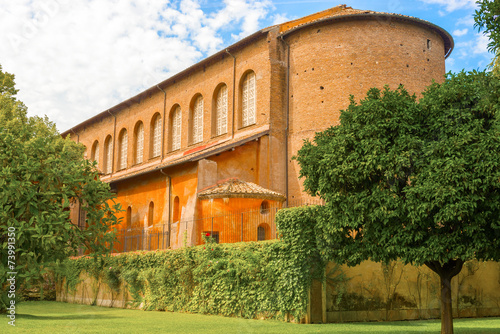 Church of Santa abina in Rome, Italy.