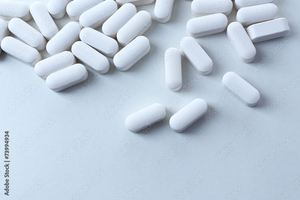 Pile of pills, close-up Pile of pills, close-up