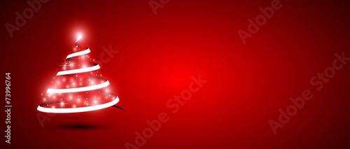 albero di natale, cartolina di natale, albero, natale