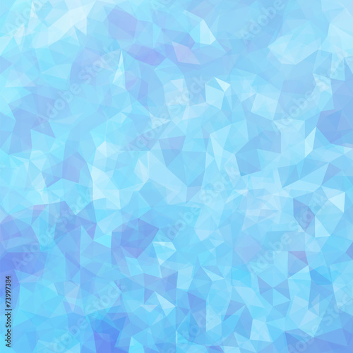 Blue Mosaic Background