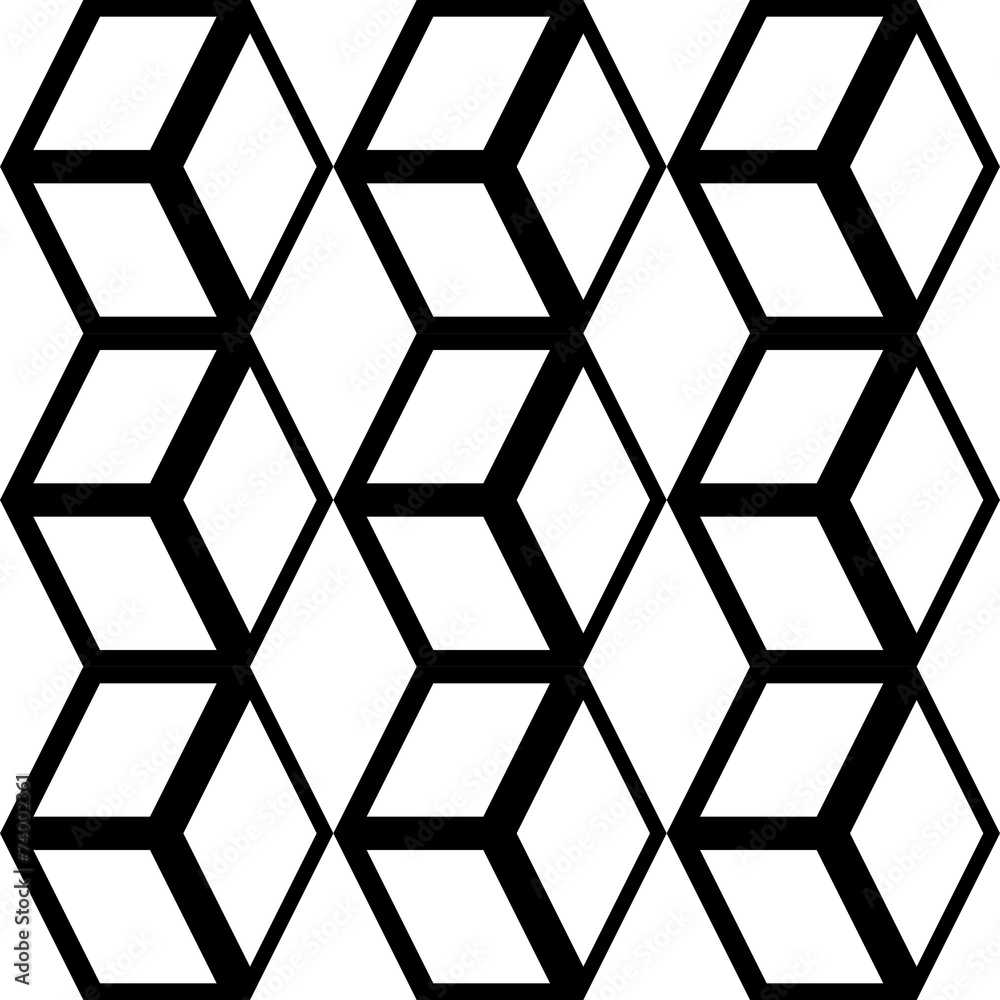 Seamless Cubes Pattern Seamless Cubes Pattern