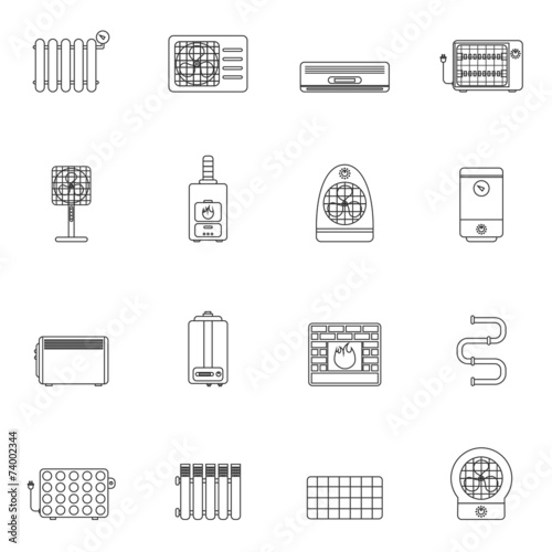 Heating and cooling outline