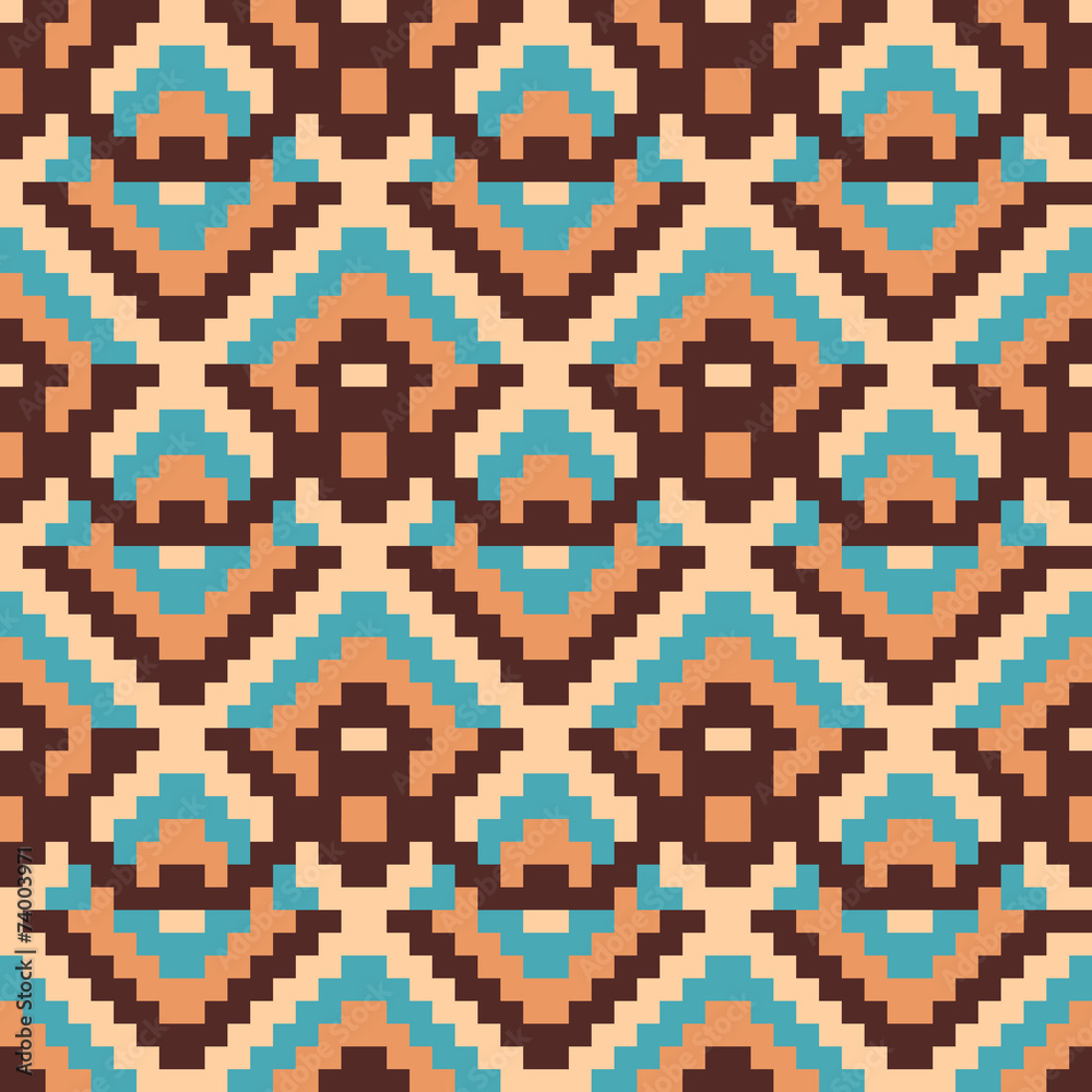 Ethnic geometric ornament. pattern background Ethnic geometric ornament. pattern background