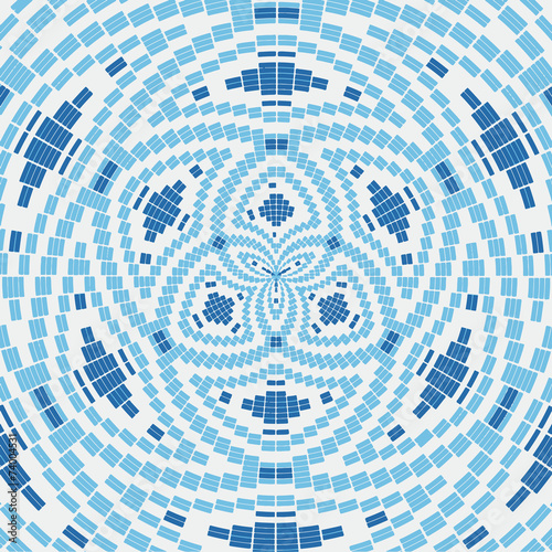 Ethnic geometric ornament. pattern background