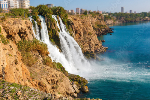 Waterfall Duden at Antalya, Turkey