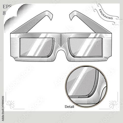 3D Glasses - Three dimensional movies