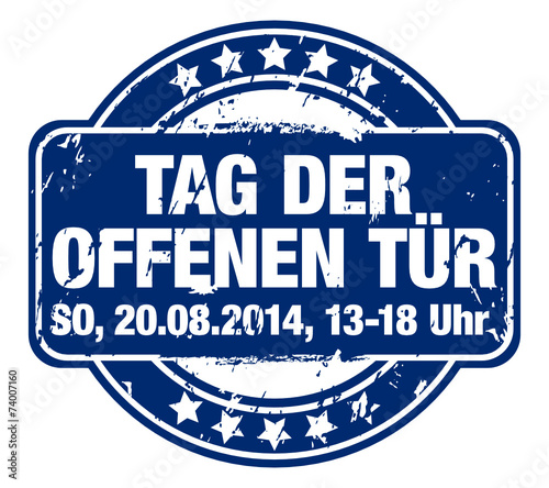 Tag der offenen Tür! mit Datum