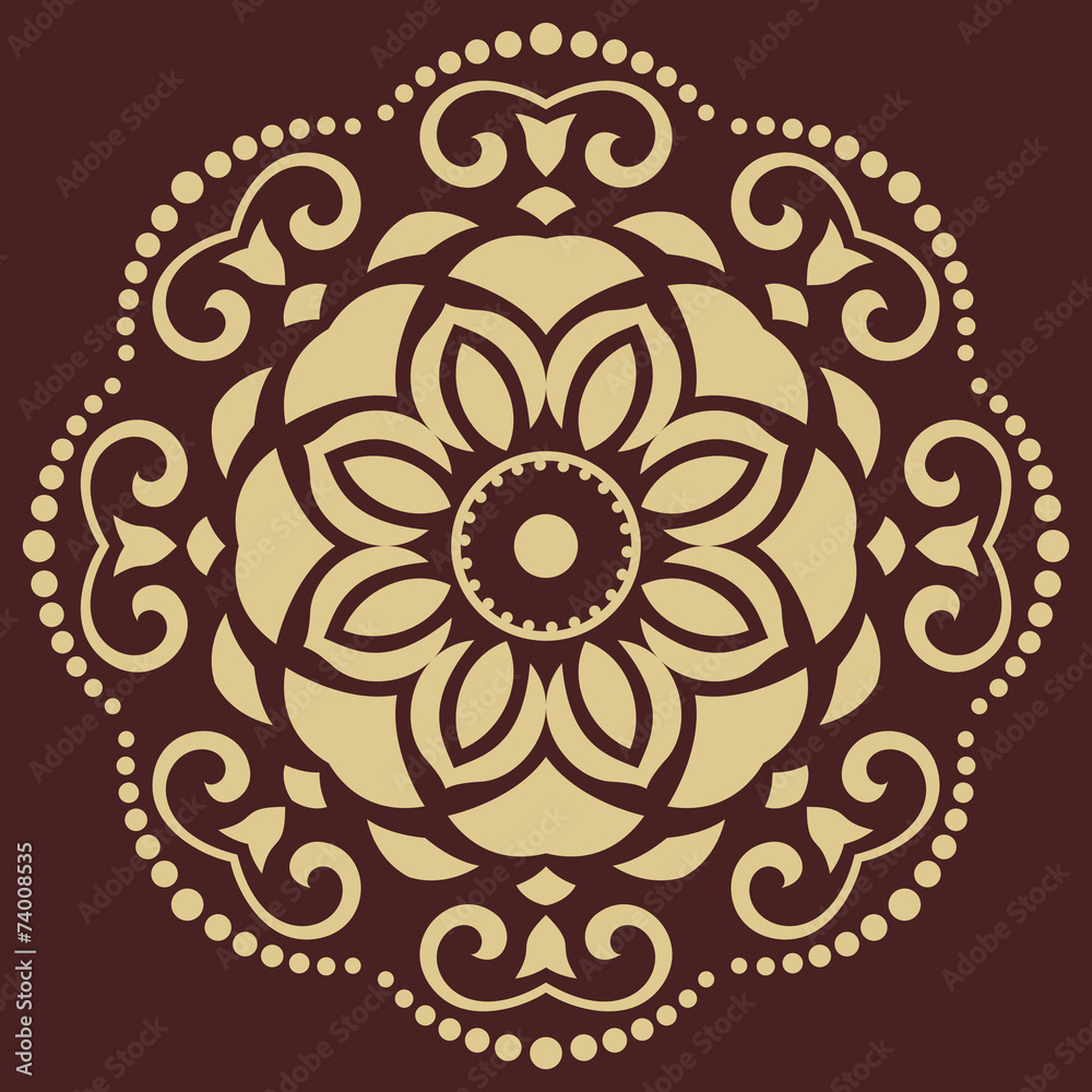 Orient Vector Pattern. Abstract Background Orient Vector Pattern. Abstract Background
