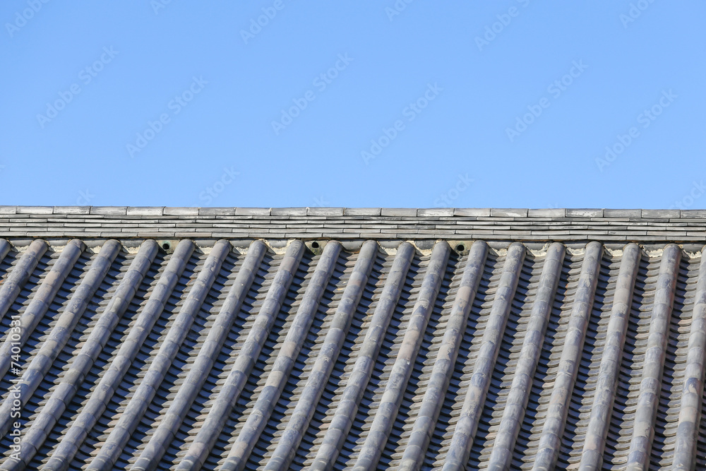 roof of japanese style