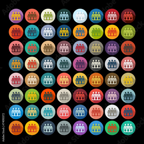 Flat design: jurors