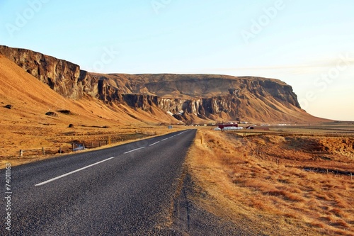 Along Icelandic road