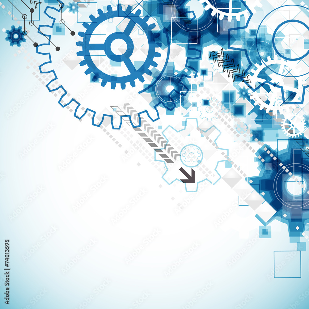 Obraz premium Abstract technology business background