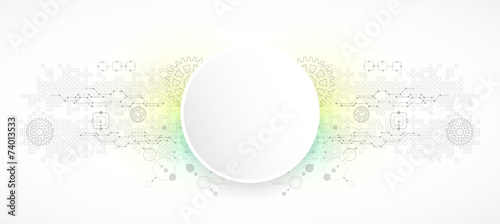 Abstract technology business background
