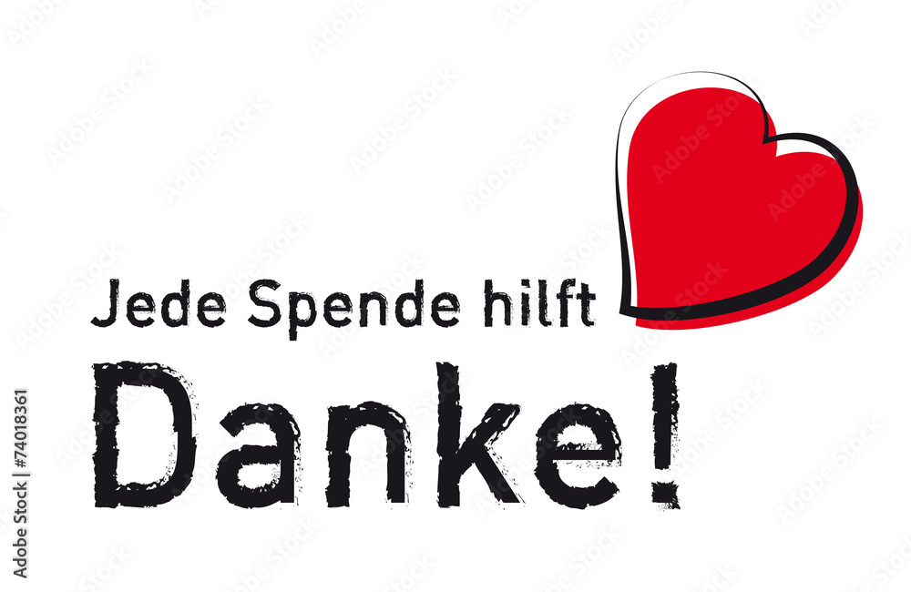 Jede Spende hilft Danke! Spendenaufruf für Menschen in Not. Gemeinsam