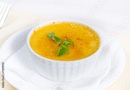 Bowl of autumn butternut soup