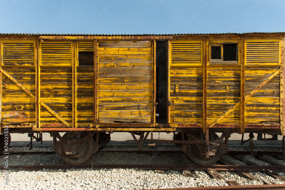Fototapeta premium Old train wagon