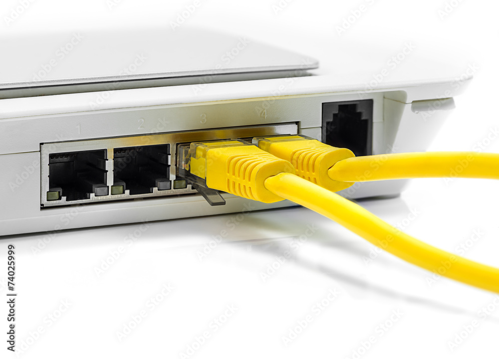 Modem router network hub Modem router network hub