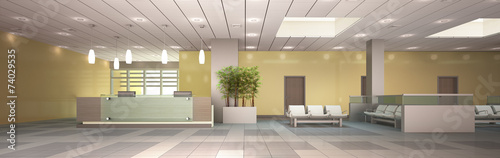 Reception area