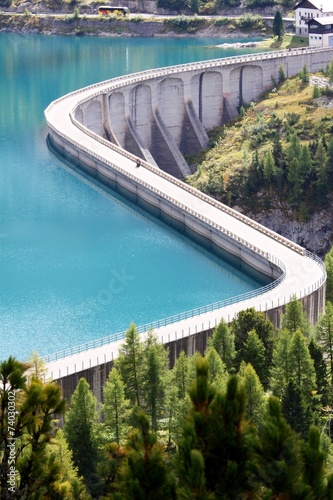 Fedaia lake  Dolomites02