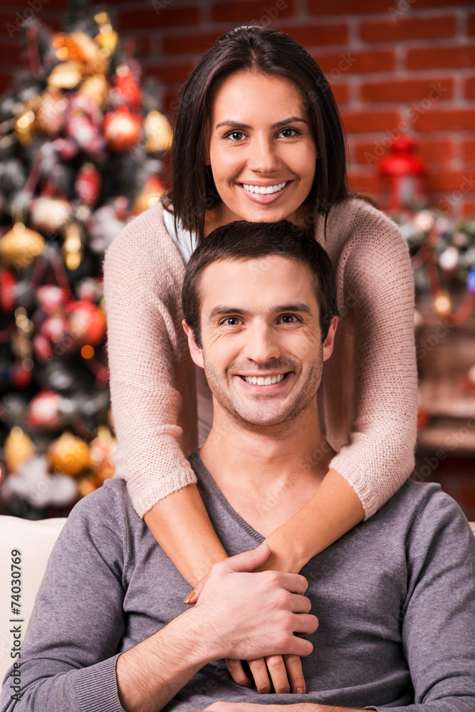 Fototapeta premium Spending Christmas together.